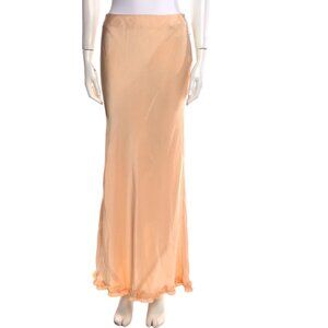 Paco Rabane Ruffle Embellishment Long Skirt